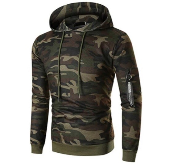 Men Camo Hoodie