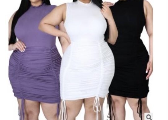 Gal Plus Size Sexy Dress