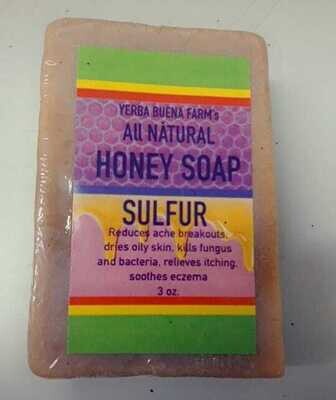 Honey sulfur soap