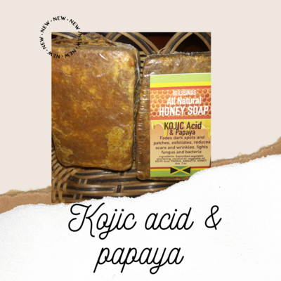 kojic acid &amp; papaya soap