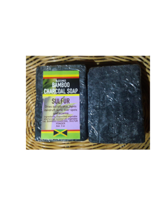 Bamboo Charcoal Sulfur Soap