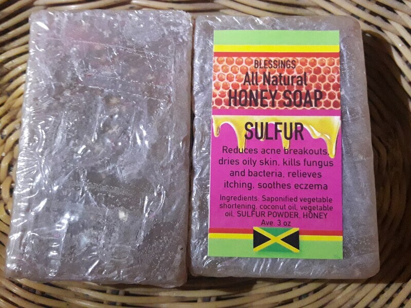 Honey sulfur soap