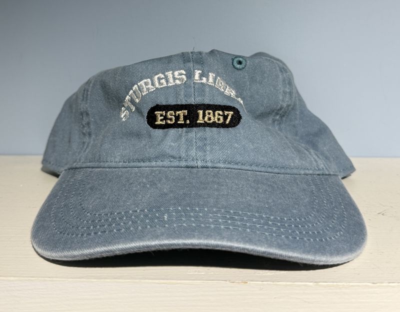 Sturgis Library Cap -- Faded Denim