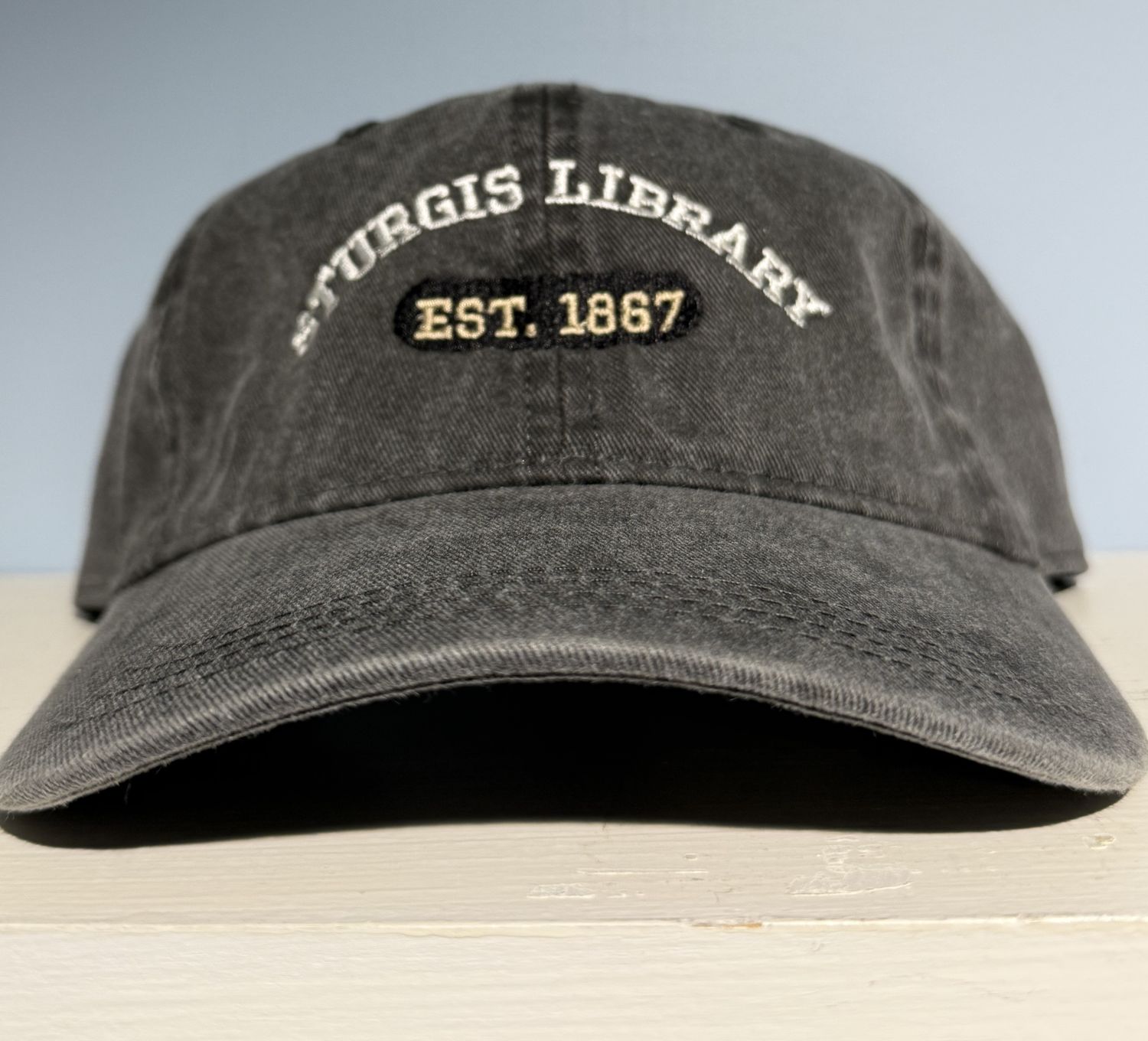 Sturgis Library Cap -- Faded Black