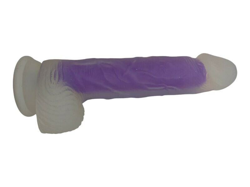 FALLO REALISTICO DILDO SILICONE PENE FINTO CON VENTOSA