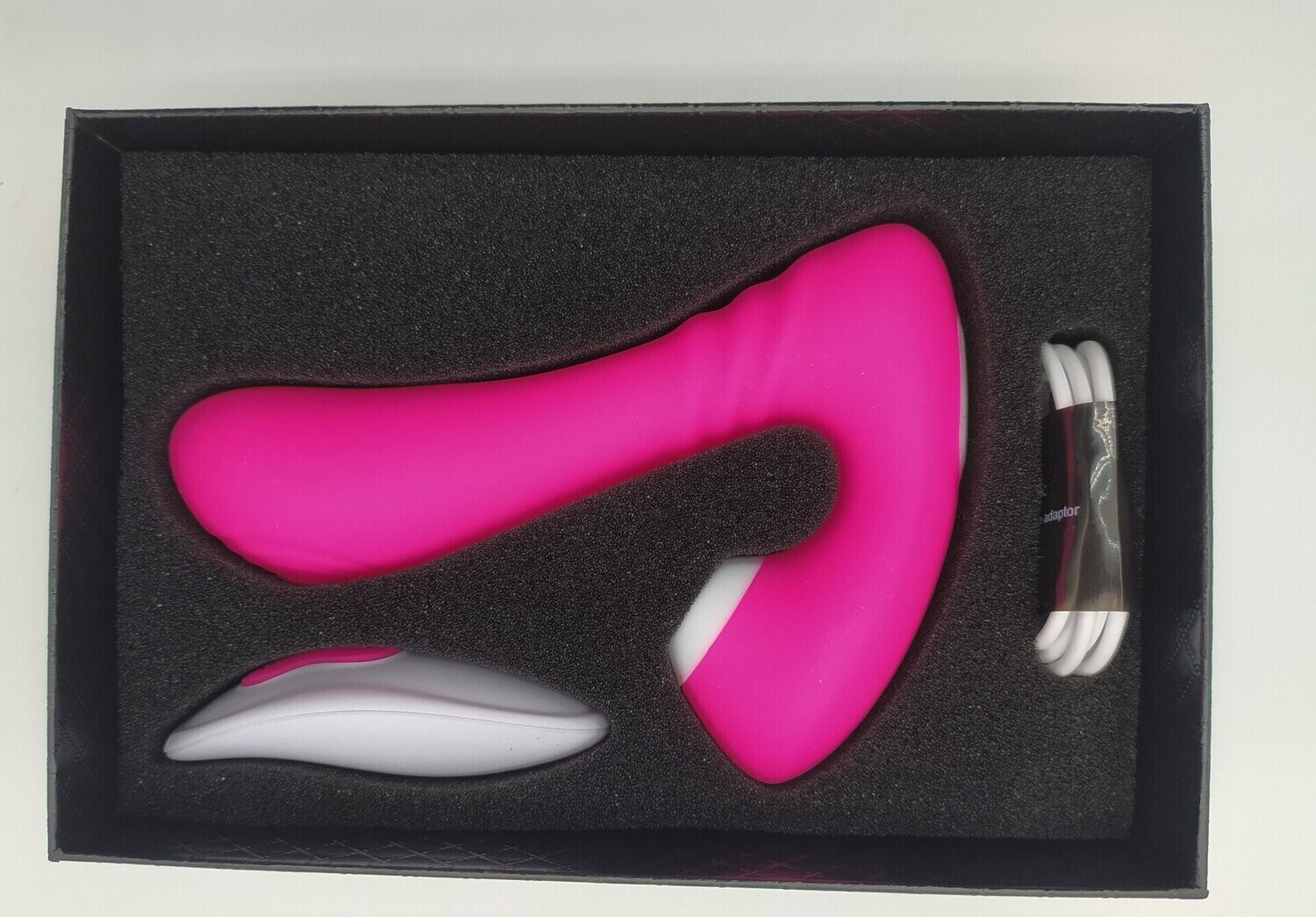 VIBRATORE VAGINA ANO + SUCCHIA CLITORIDE | SEXTOY DOPPIA FUNZIONE | TELECOMANDO