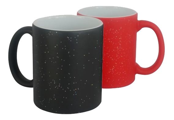 Taza sublimable - Mágica glitter