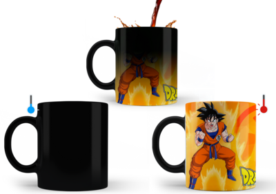 Taza sublimable - Mágica negra mate