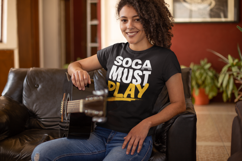 Soca Must Play Ladies Ideal T-Shirt