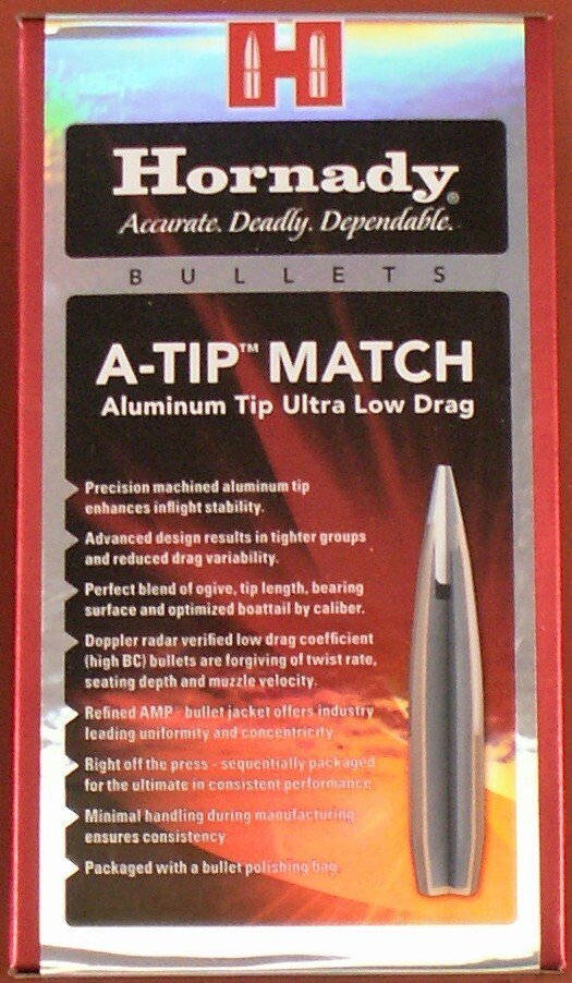 HORNADY A-TYPE MATCH CAL 30-230GRS