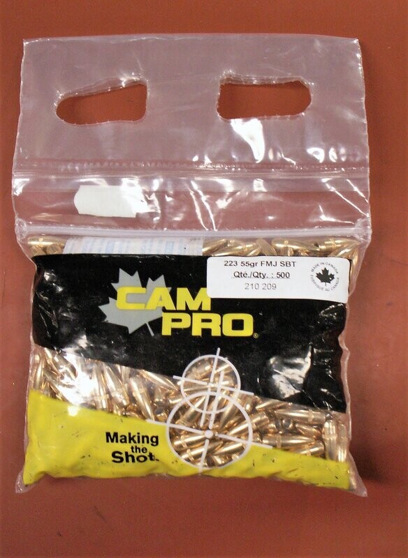 CAM PRO FMJ SBT 223-222   -   55GRS