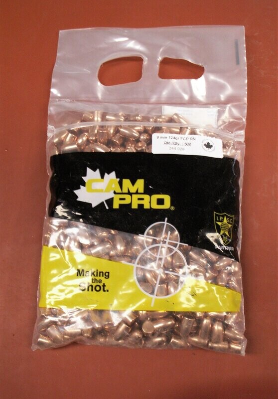 CAM PRO  9mm   -   RN 124gr
