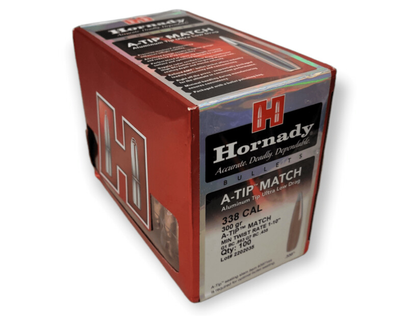 OGIVE HORNADY A-TIP MATCH CAL.338