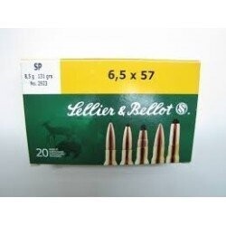 6.5X57 SELLIER&BELLOT SP 131gr X20
