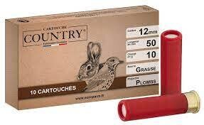 12mm COUNTRY 10g N°9 X 10
