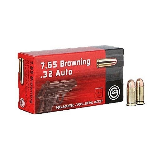 7.65 BROWNING GECO FMJ 73gr X50