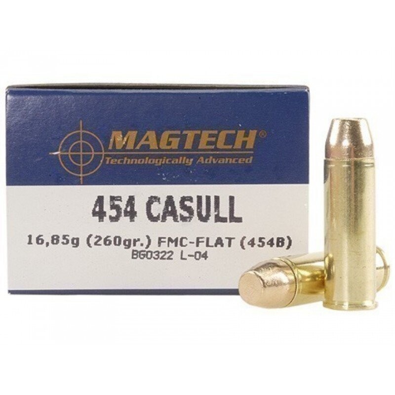 454 CASUL MAGTECH FMJ-FLAT 260gr X20