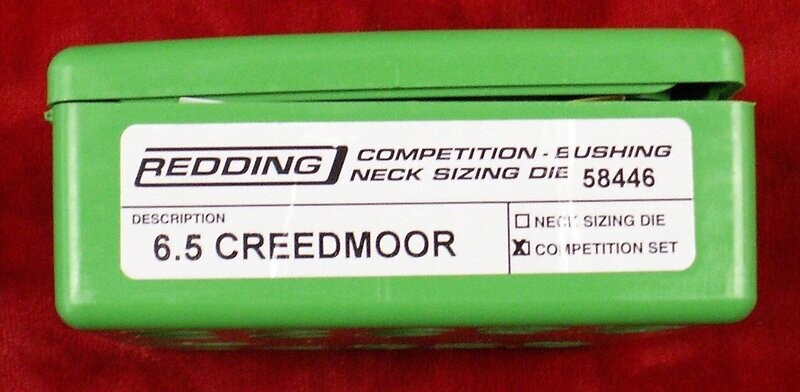 jeu d'outil REDDING COMPETION 6.5 CREEDMOOR