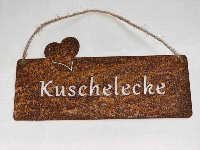 Rostschild "Kuschelecke"