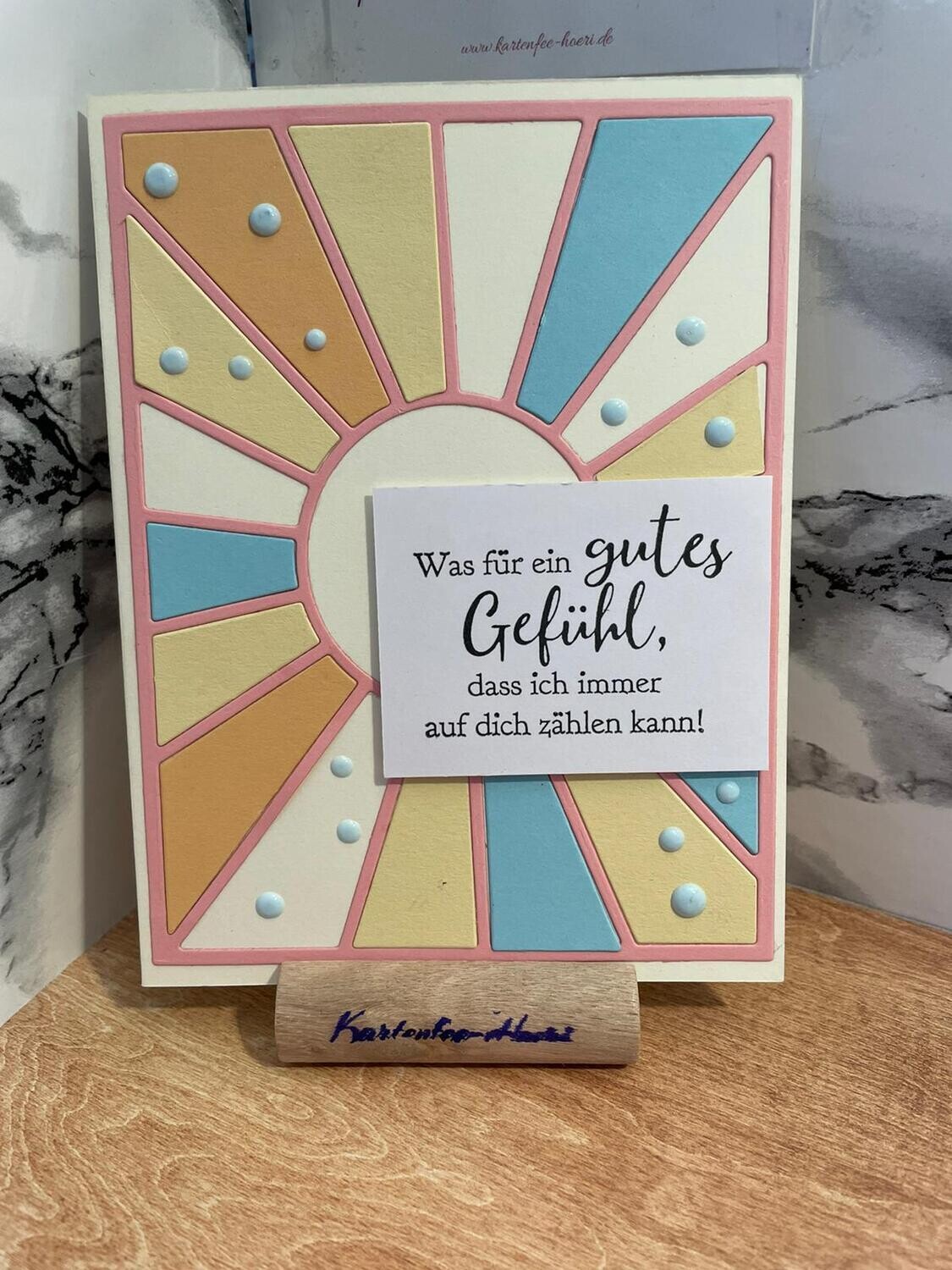 Persönliche Grußkarte