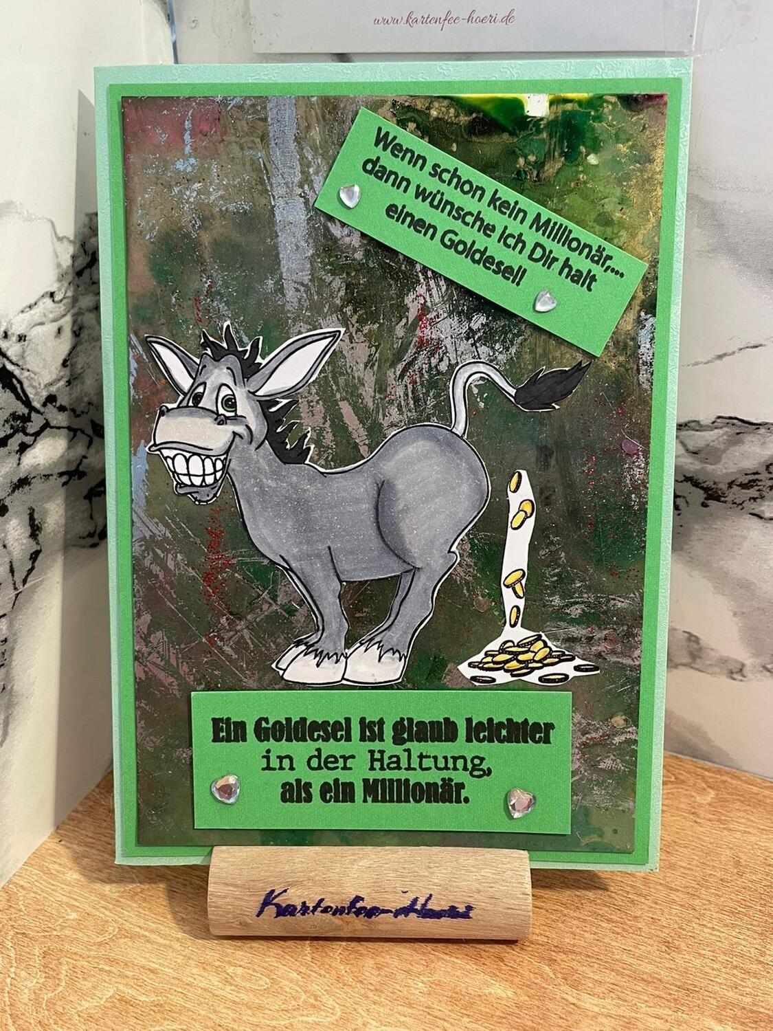 Persönliche Grußkarte