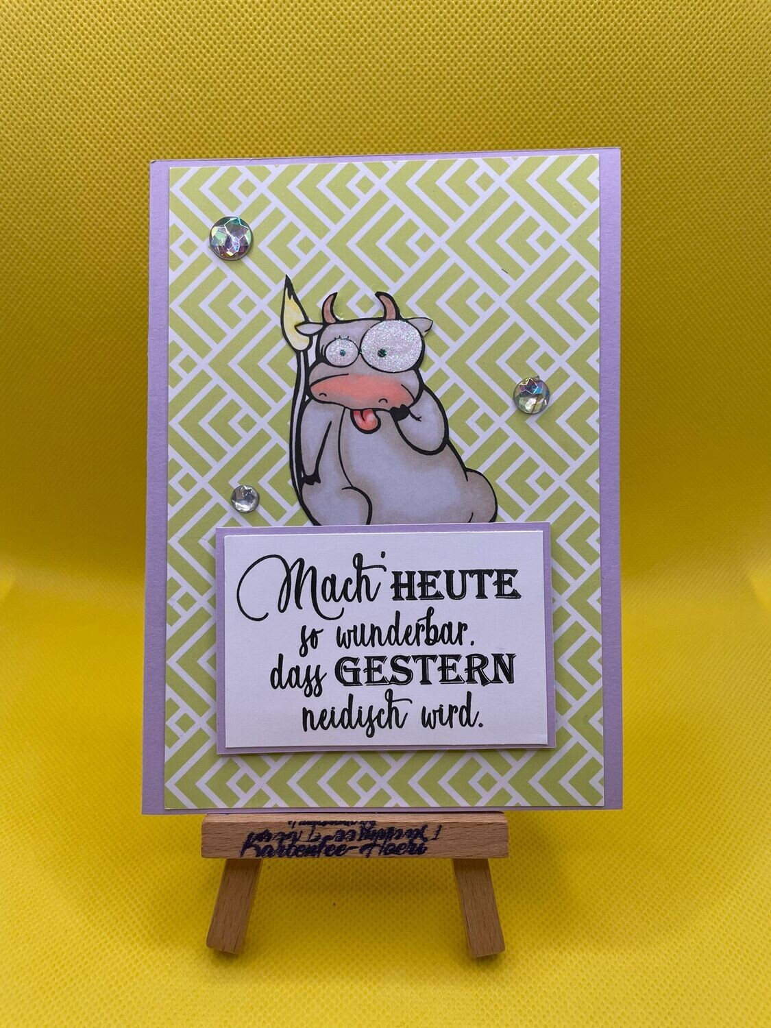 Persönliche Grußkarte