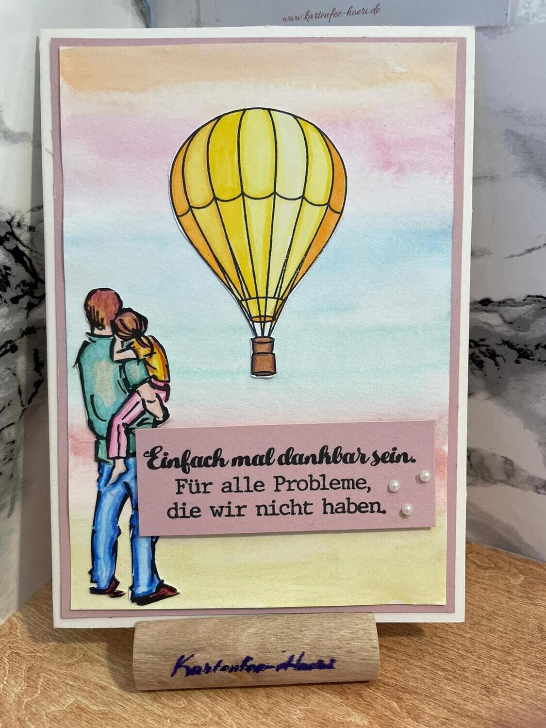 Persönliche Grußkarte
