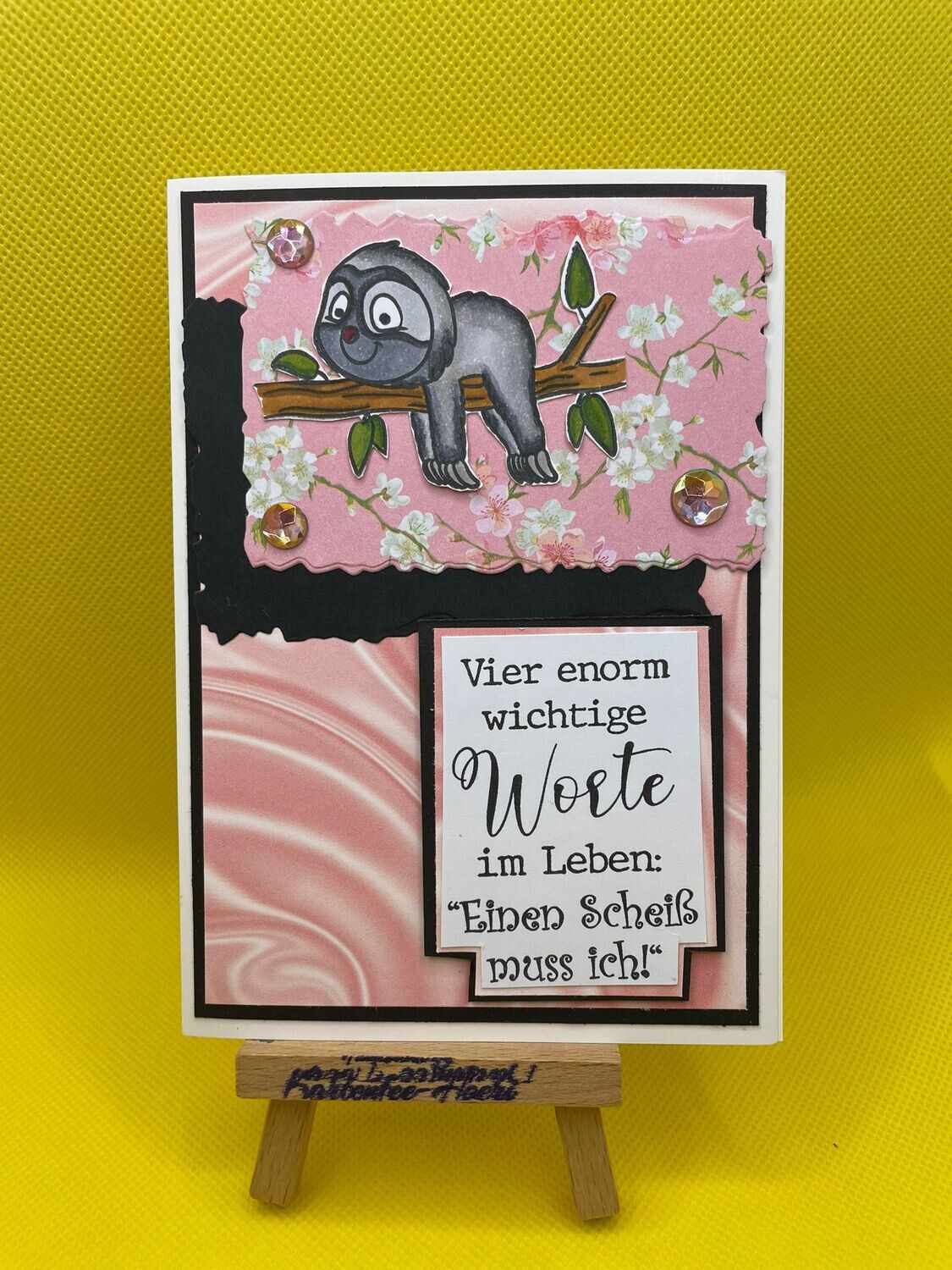 Persönliche Grußkarte