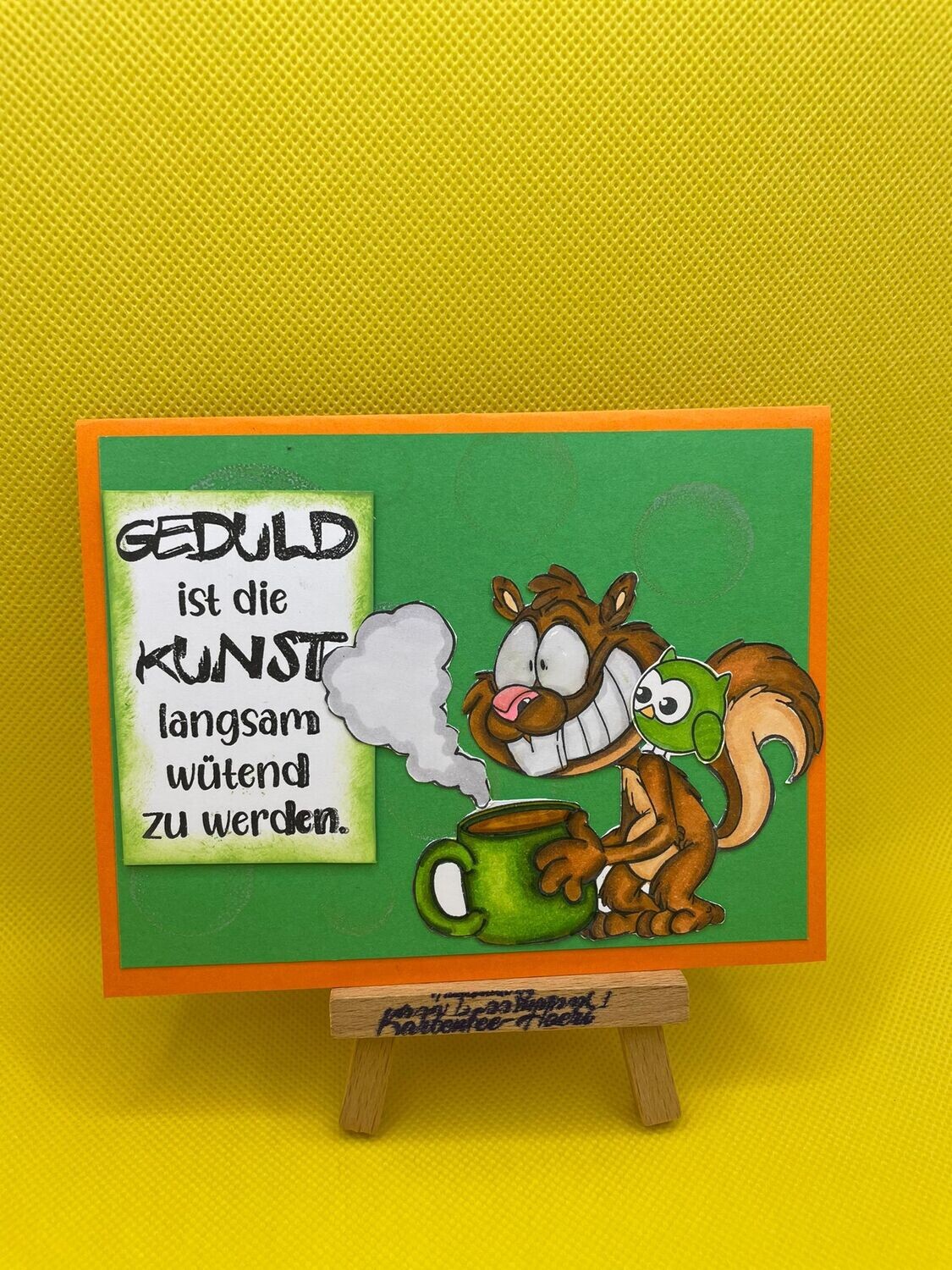Persönliche Grußkarte