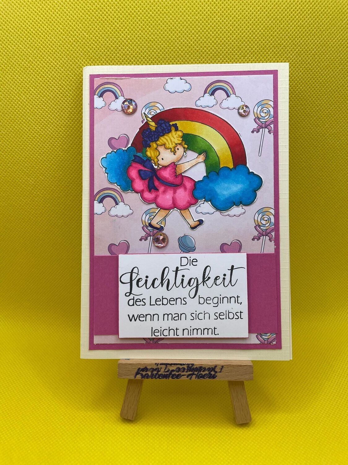 Persönliche Grußkarte