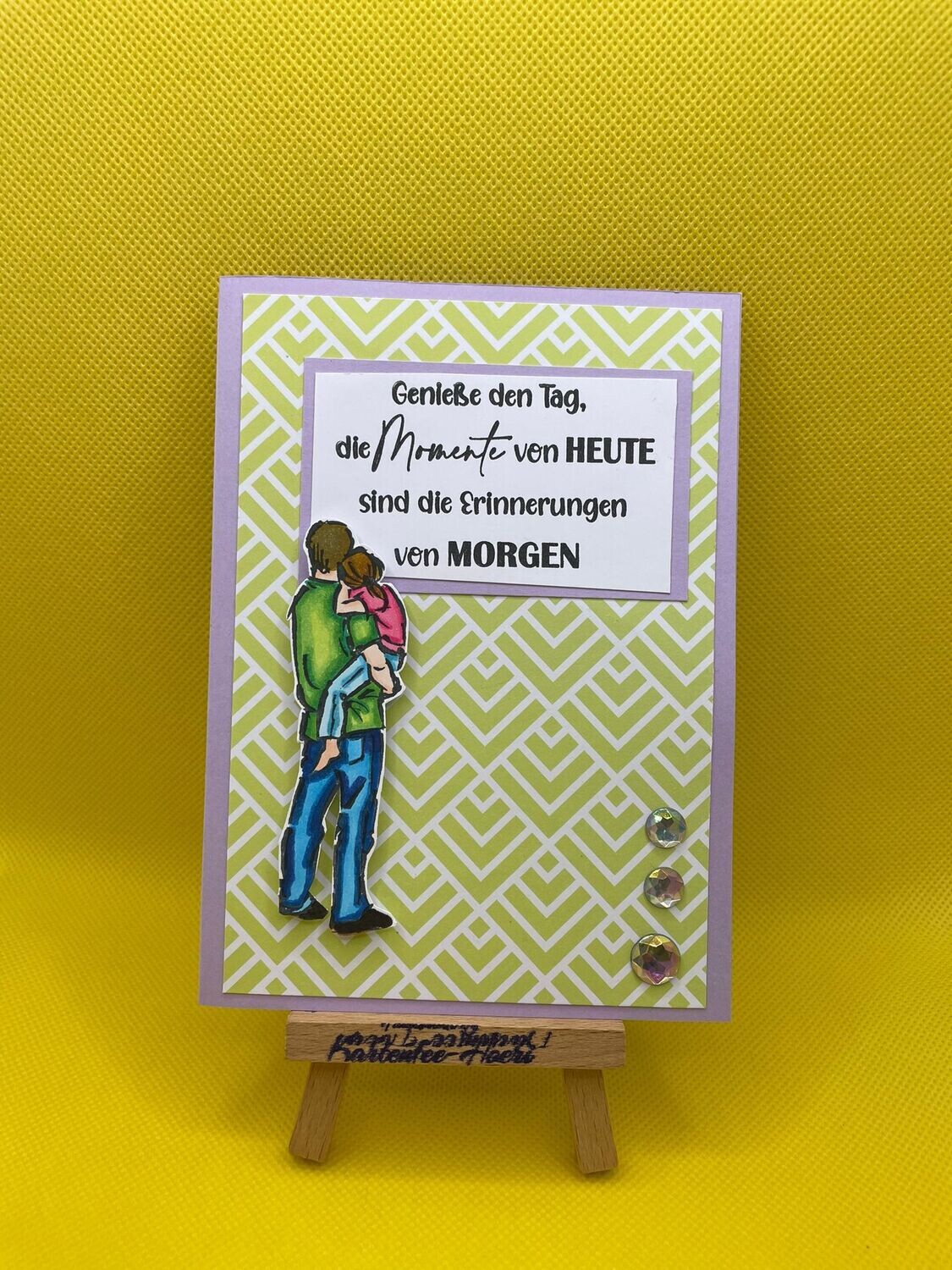 Persönliche Grußkarte