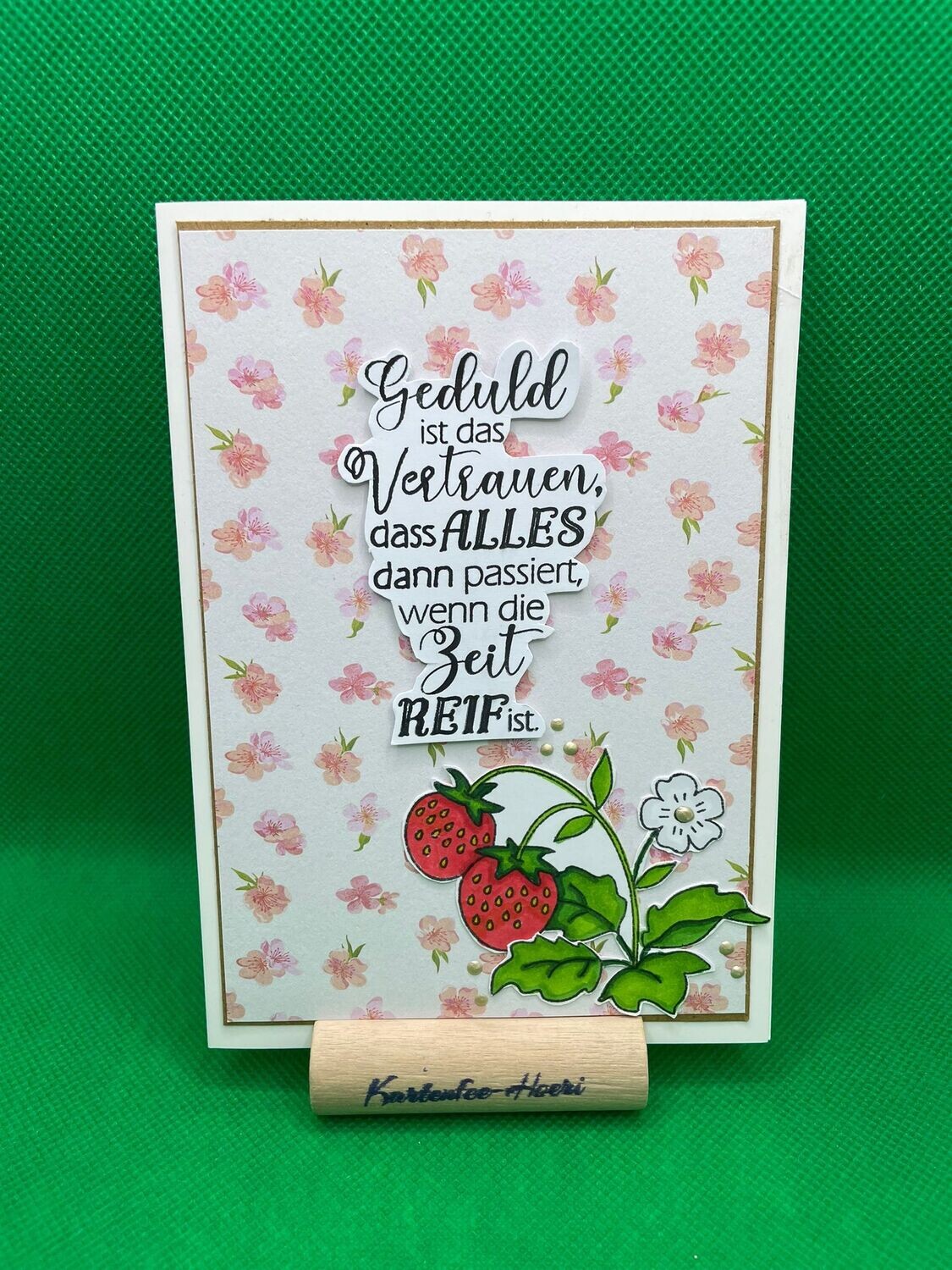 Persönliche Grußkarte