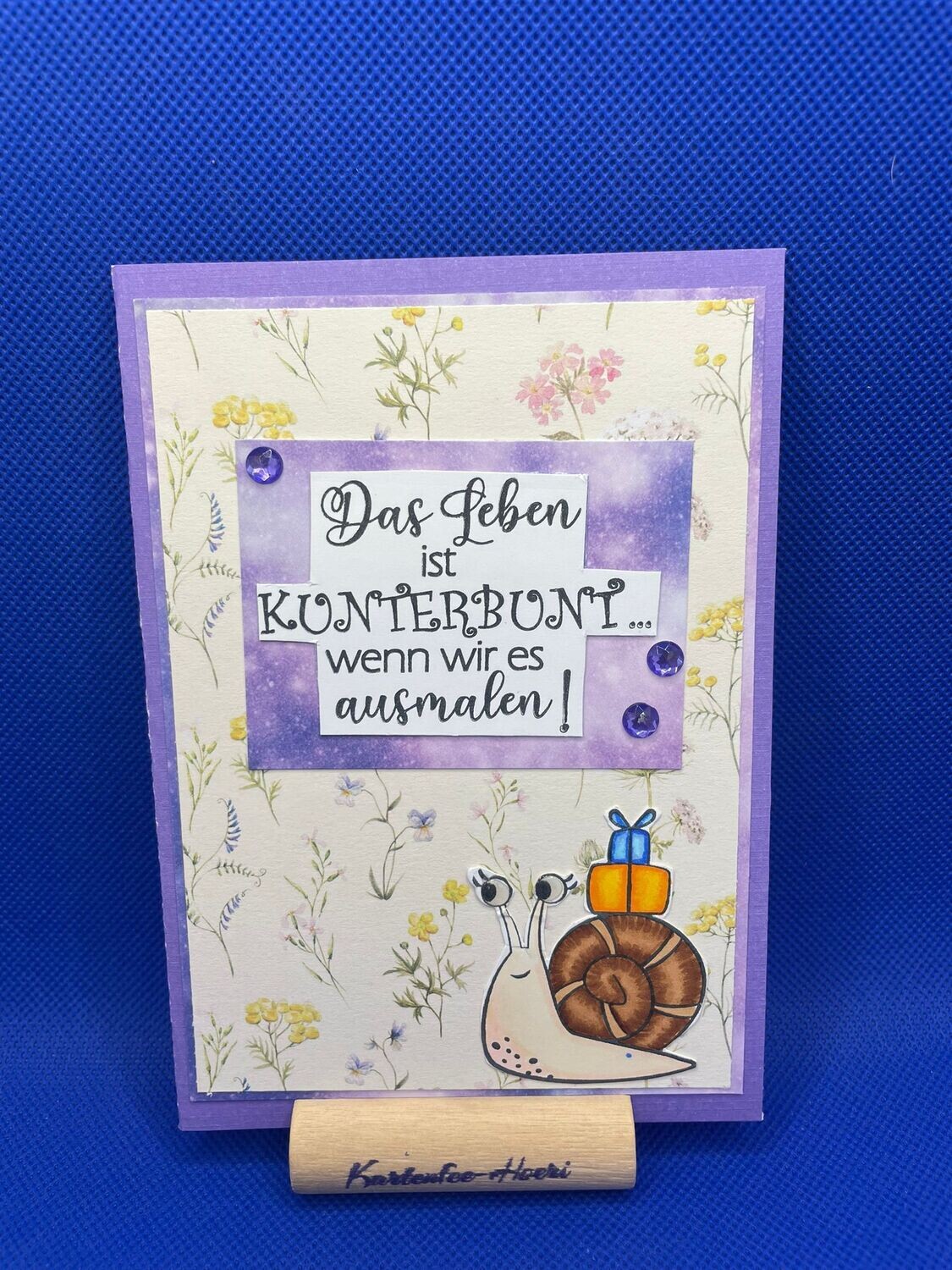 Persönliche Grußkarte