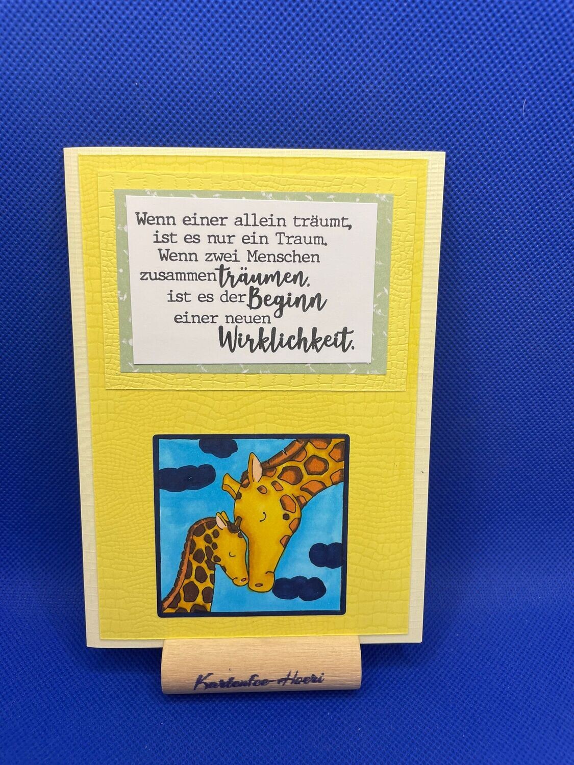 Karte zur Verlobung