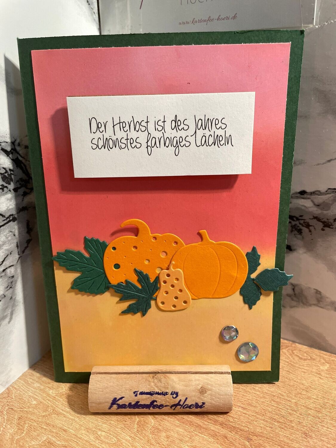 Herbstkarte