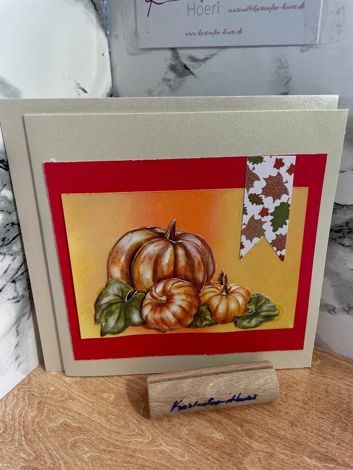 Herbstkarte