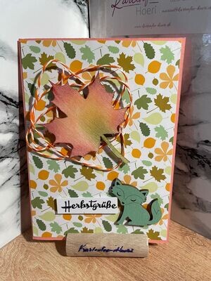 Herbstkarte
