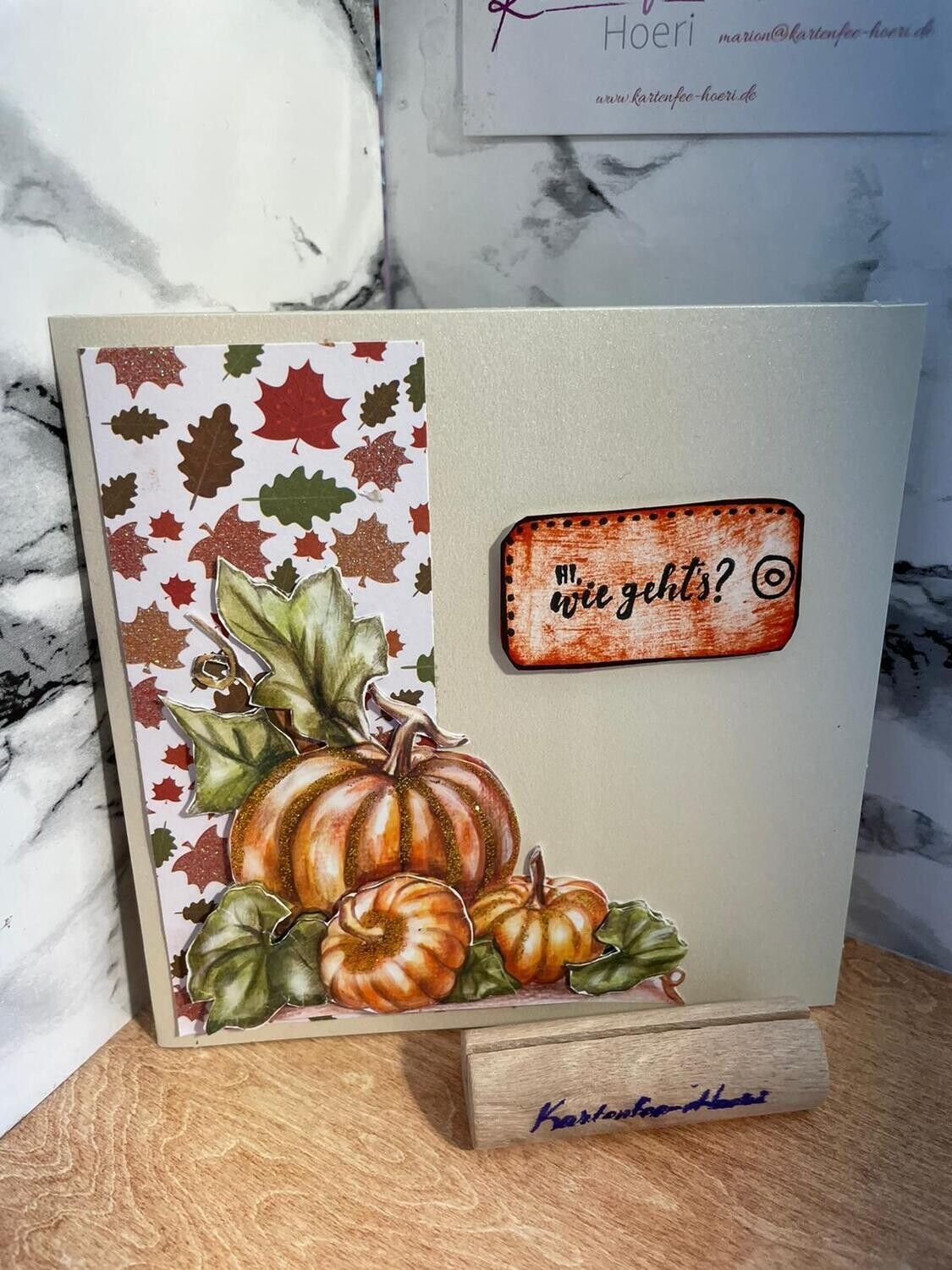 Herbstkarte