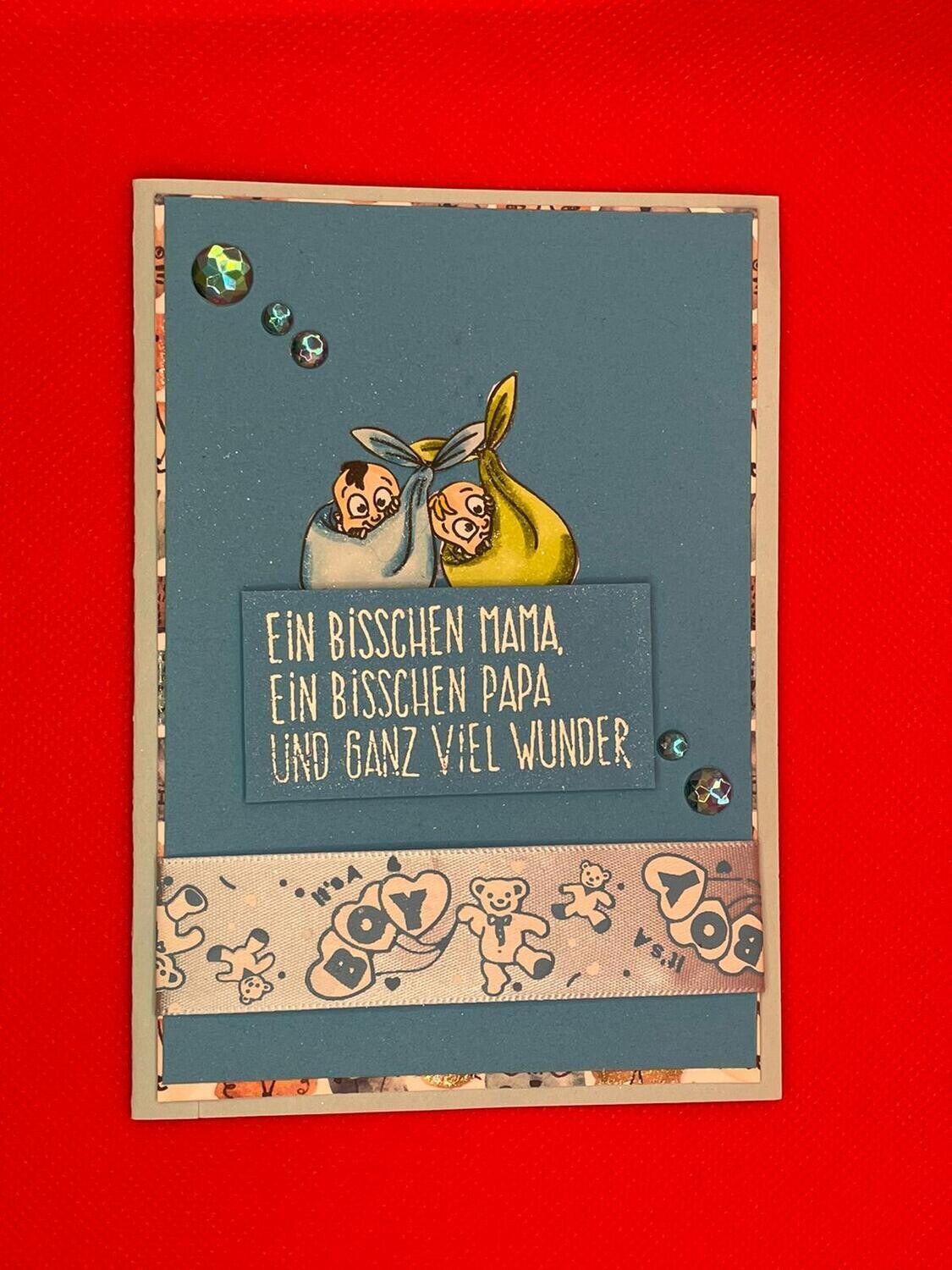 Karte zur Geburt