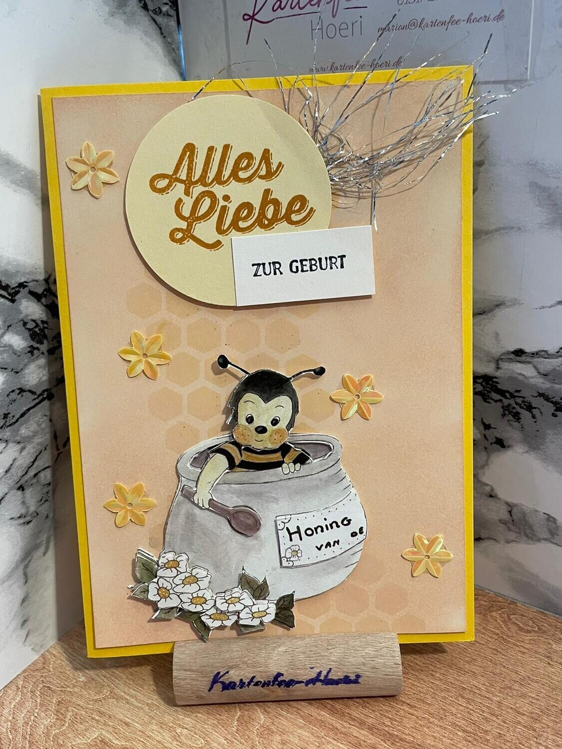 Karte zur Geburt