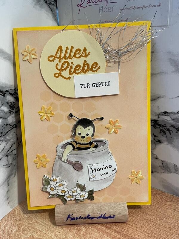Karte zur Geburt