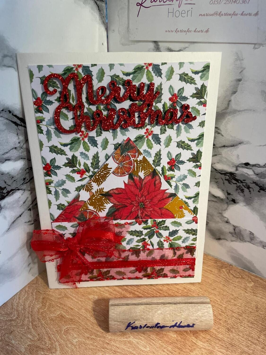 Winter-/Weihnachtskarte