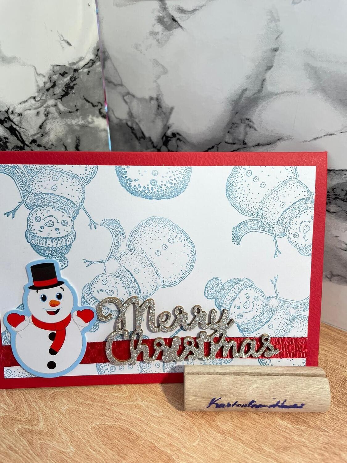 Winter-/Weihnachtskarte