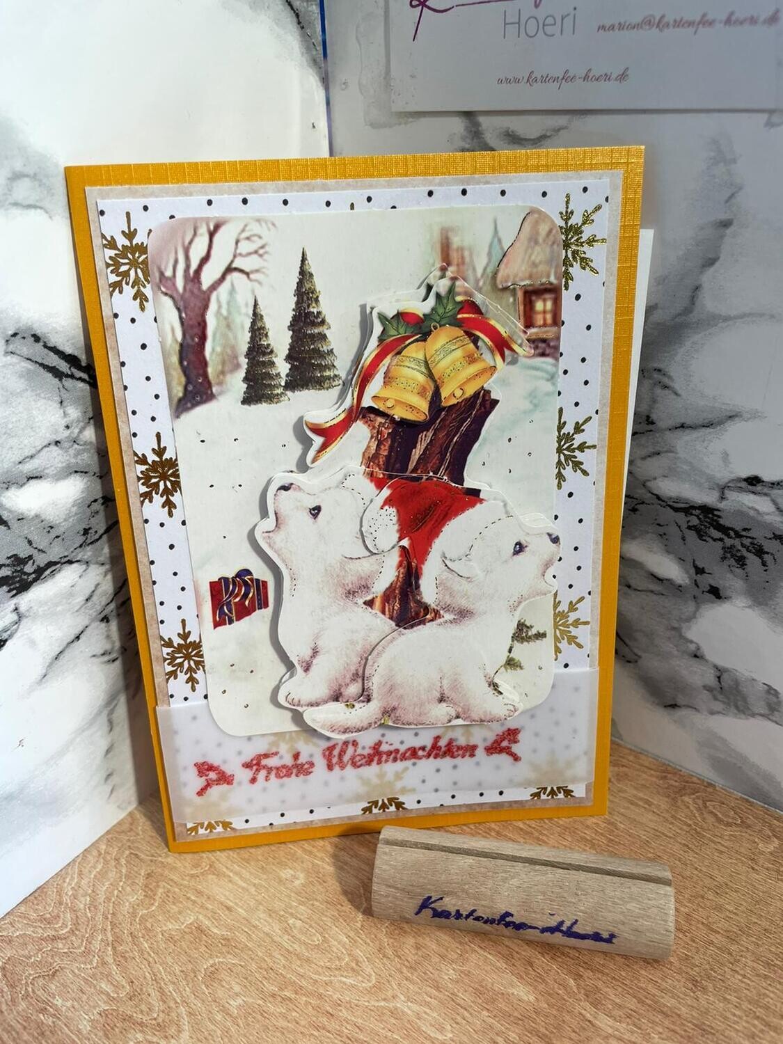 Winter-/Weihnachtskarte