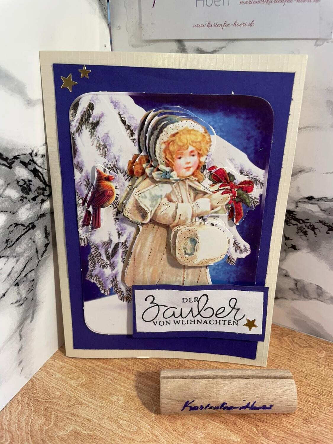 Winter-/Weihnachtskarte