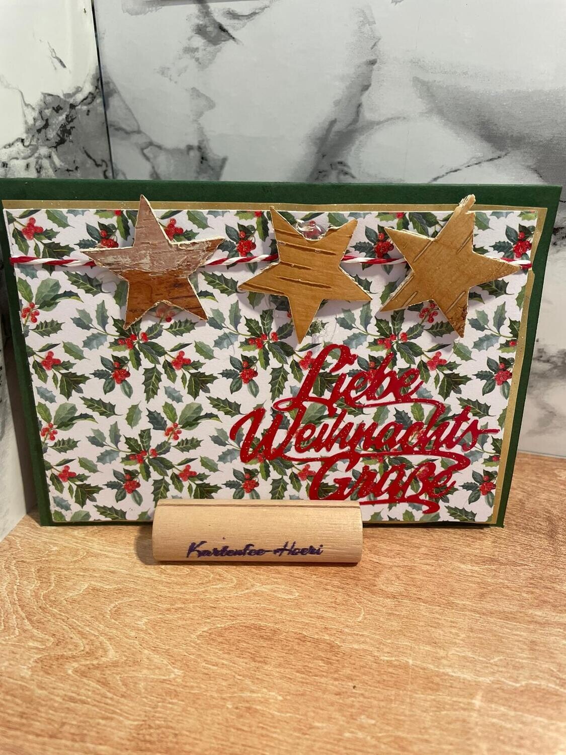 Winter-/Weihnachtskarte