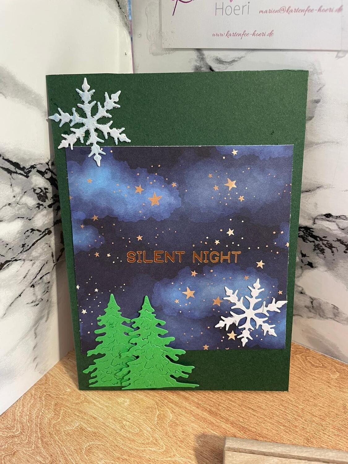Winter-/Weihnachtskarte