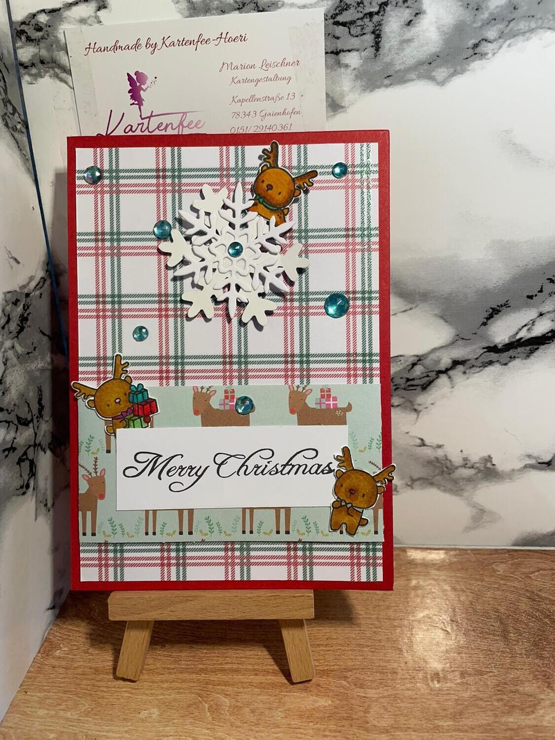 Winter-/Weihnachtskarte