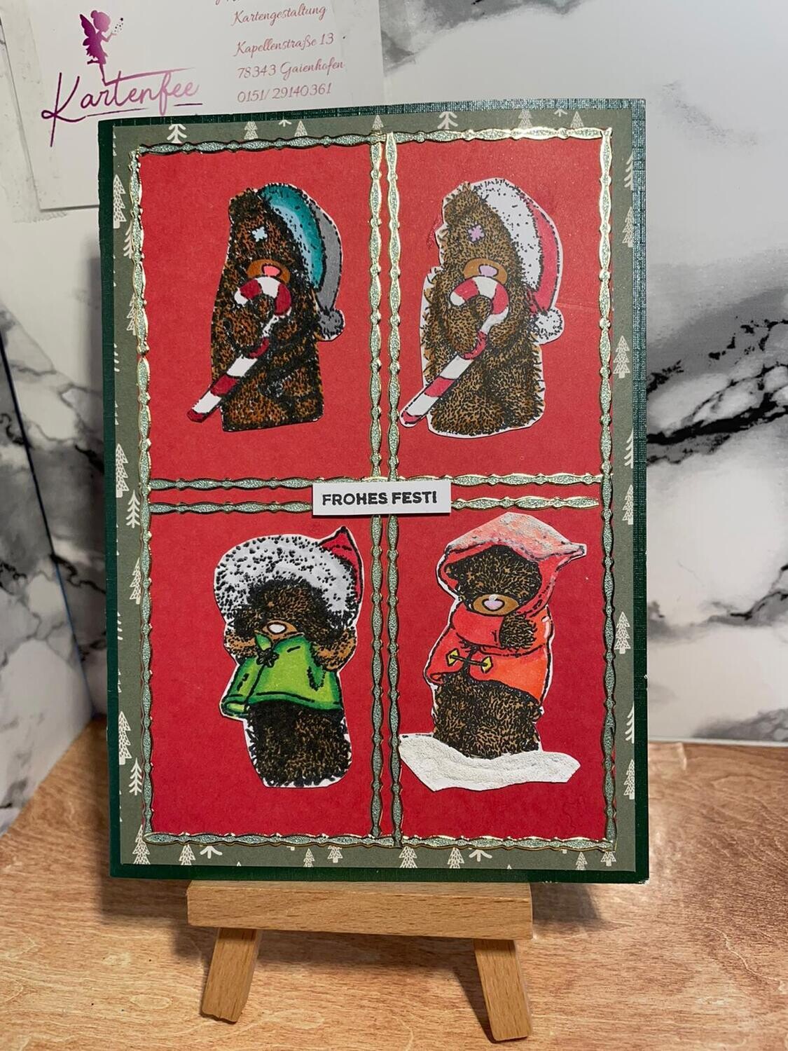 Winter-/Weihnachtskarte