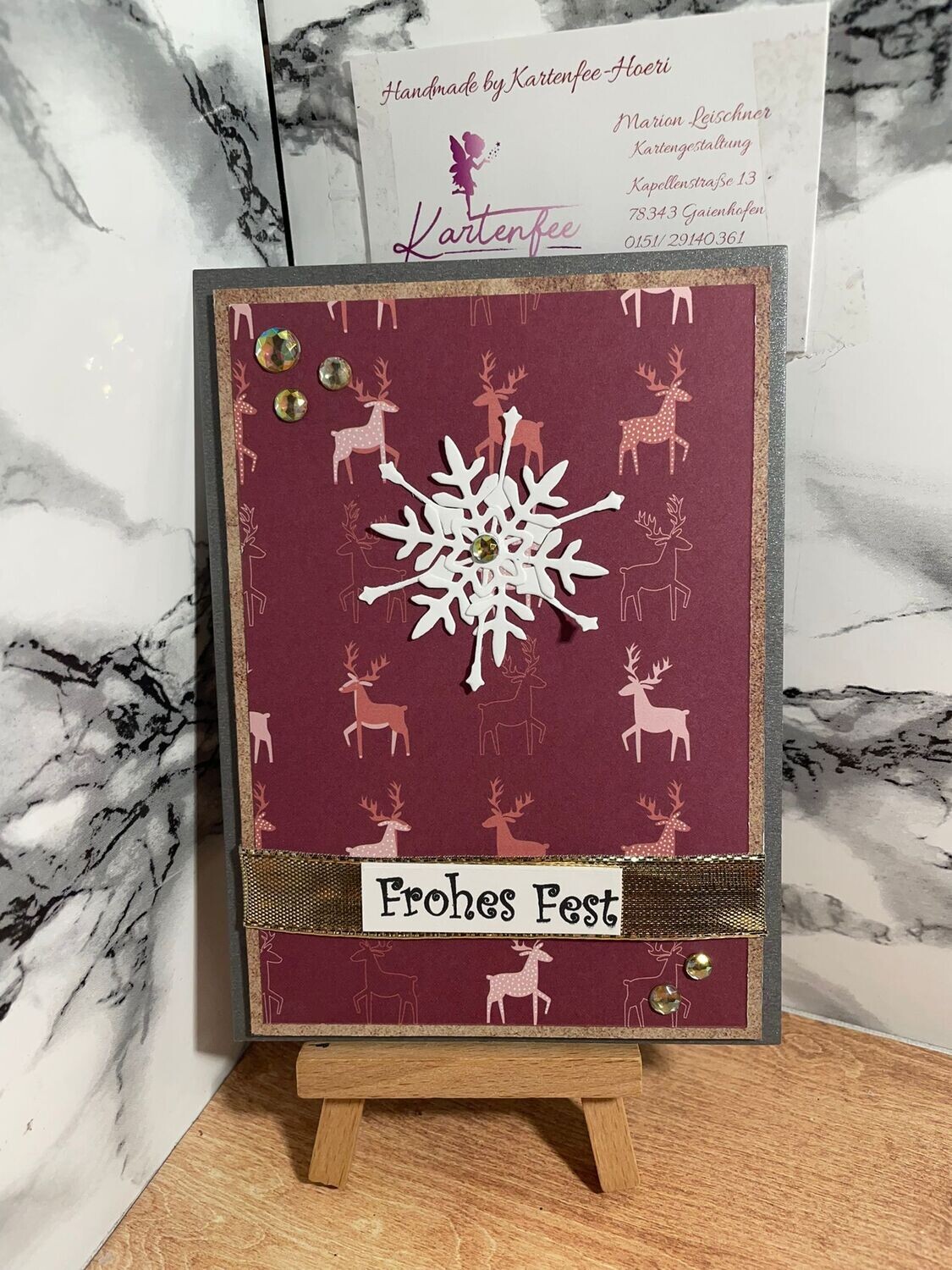 Winter-/Weihnachtskarte